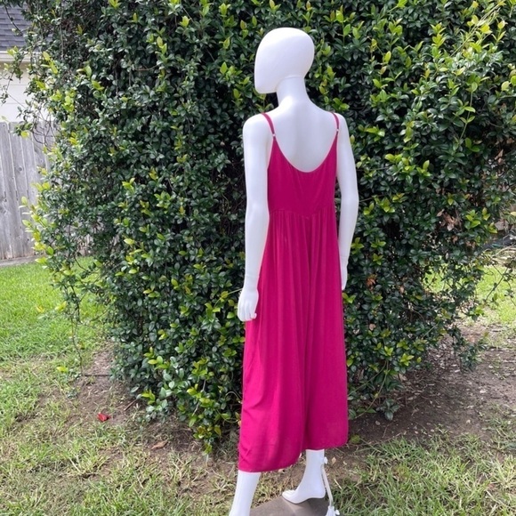 💋NWT KORI Button Down Crop Oversized Jumpsuit - Picture 9 of 13